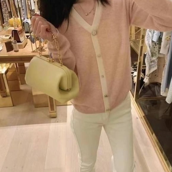 NWT Tory Burch Butter Milk 82256 Cleo small bag - Picture 8 of 8